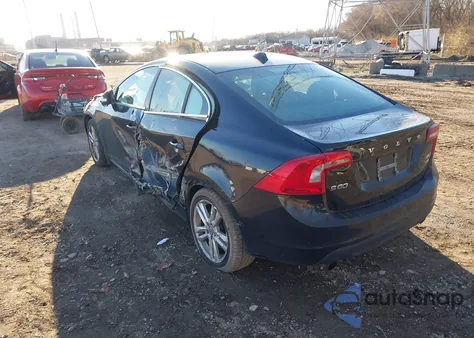 2012 Volvo S60 T6/T6 R-Design z USA, uszkodzony, nr VIN YV1902FH5C2124896